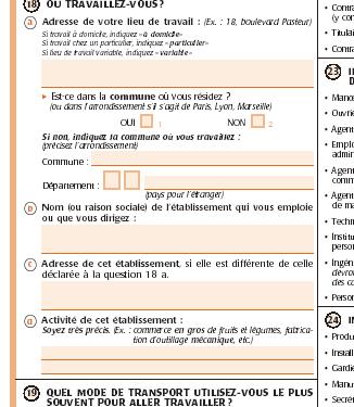«non non, vous le remplissez maintenant»