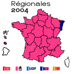 Comité révèle des exclus au téléphone: «L'Île-de-France, la Basse-Normandie, Rhône-Alpes,...»... Il semblerait que JailDonia ait fait des erreurs de projection, vu la plus forte participation et le mauvais report des voix de l'UDF.