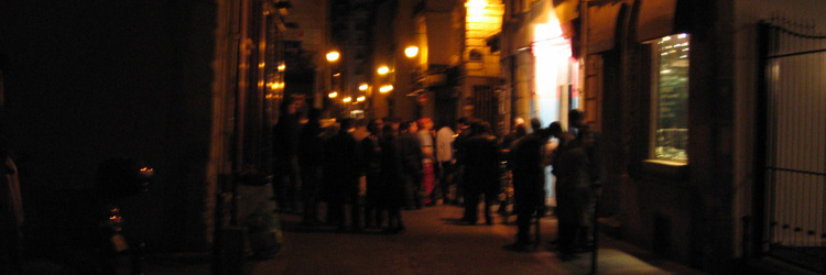 Sans titre (flashmob rue Quincampoix)