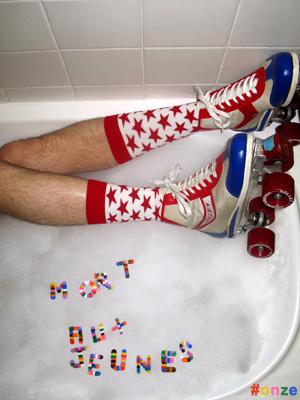 En plus comme ça on peut faire le défilé des rollers avant de venir c'est commode.