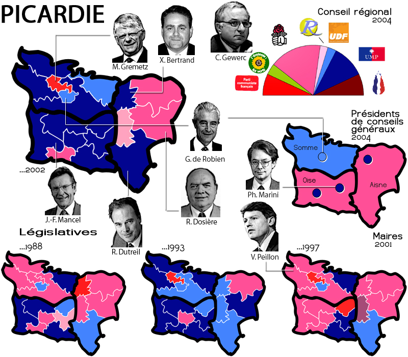 L'Aisne: deux têtes à claques pour un seul département.